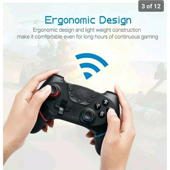 Switch & Switch Lite Wireless Controller Pro WiFi Gamepad Remote New in Box - Picture 5 of 10
